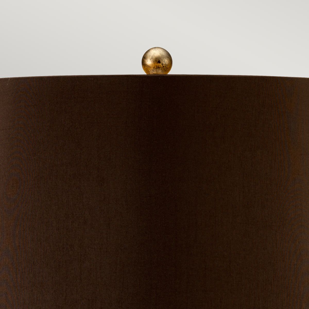 Amarilli Bronze Elegance Table Lamp with Clear Glass Accents
