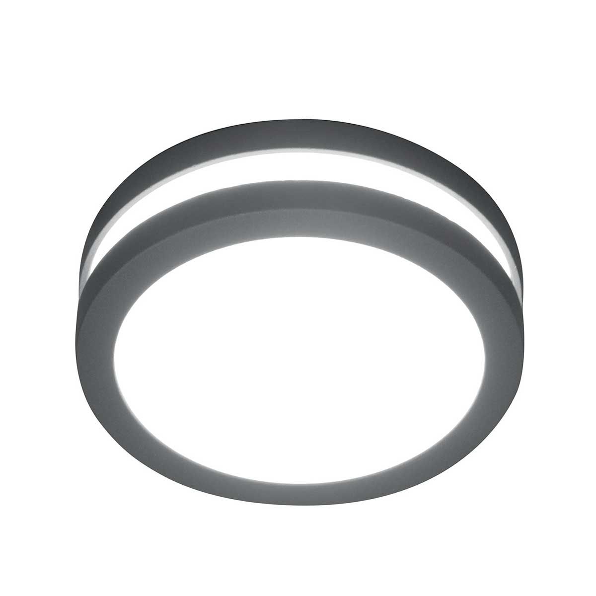 Contemporary Graphite Wall Light Mount 3172S