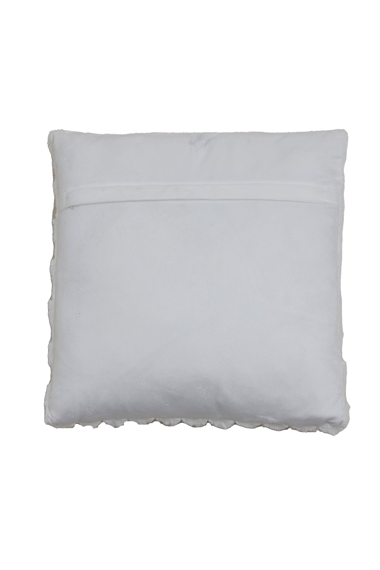 Velvet Cream Throw Pillow 45x45 cm - Vienne Collection