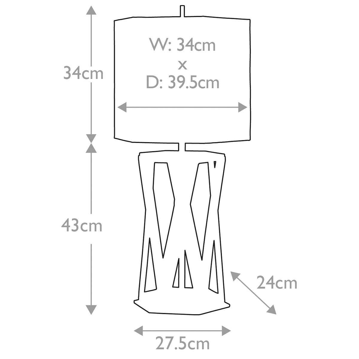 Apollo 1 Light Table Lamp Brushed Brass