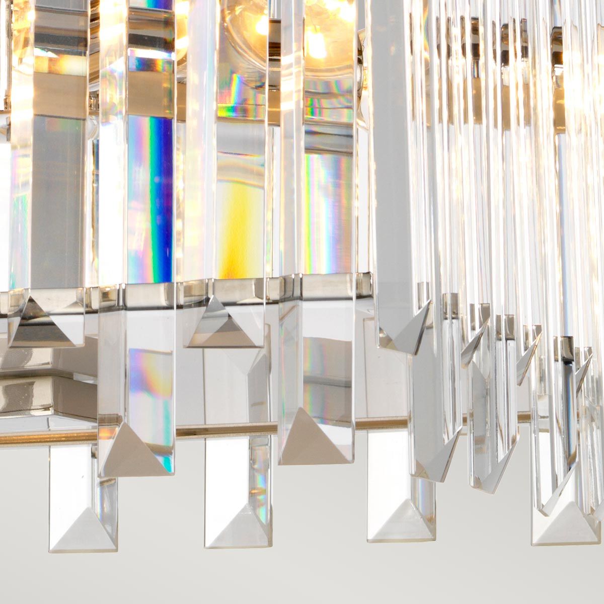 Aries 4 Light Glam Crystal Chandelier