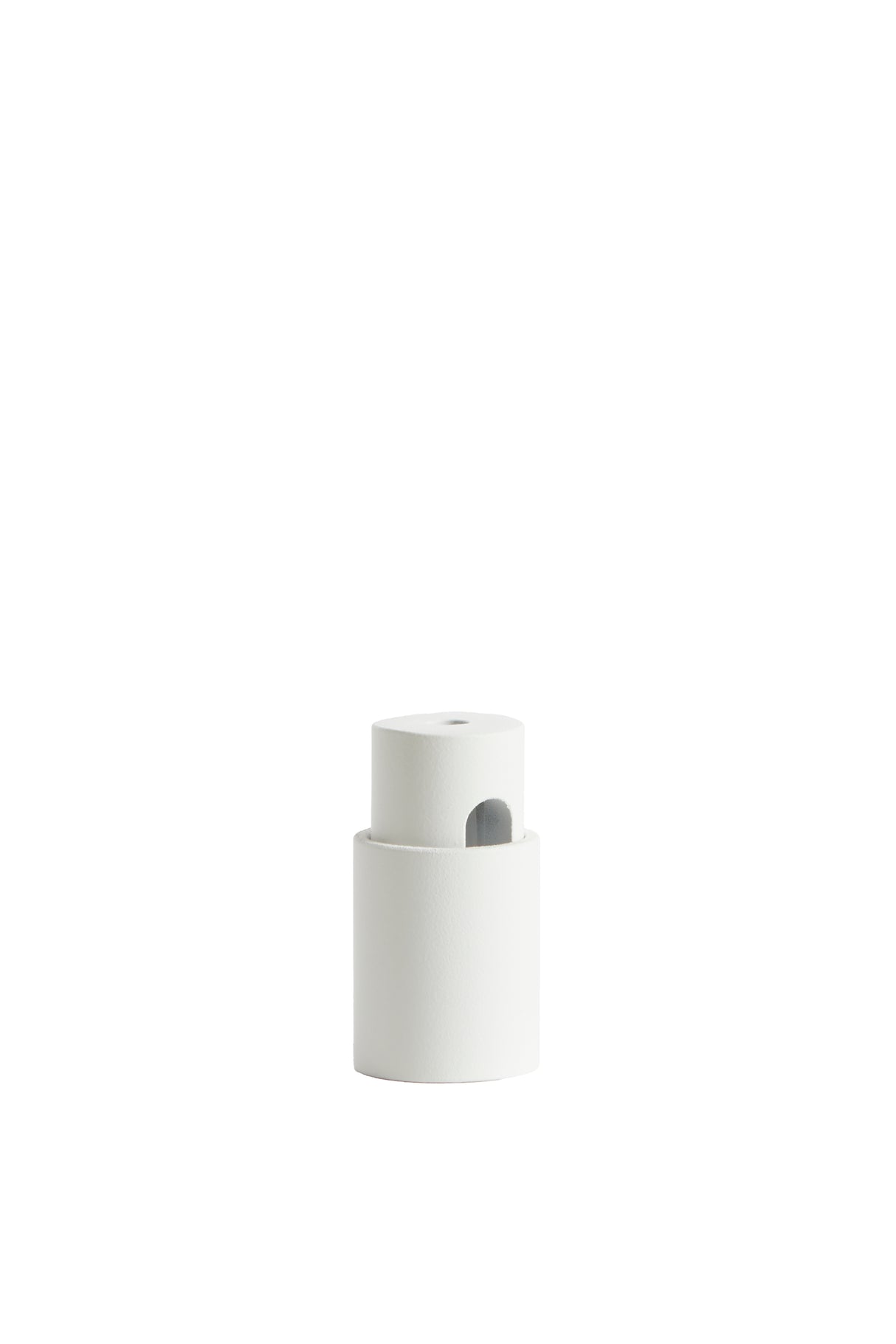 White Round Cable Organizer 2x4.5 cm