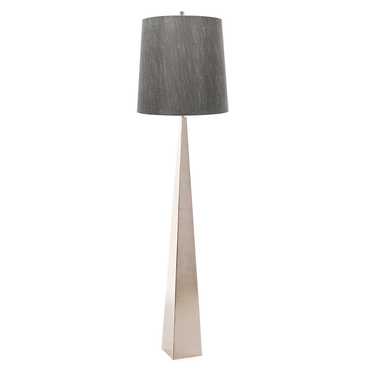 Ascent Sleek Polished Nickel Floor Lamp