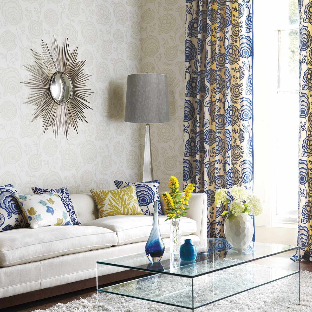 Ascent Sleek Polished Nickel Floor Lamp