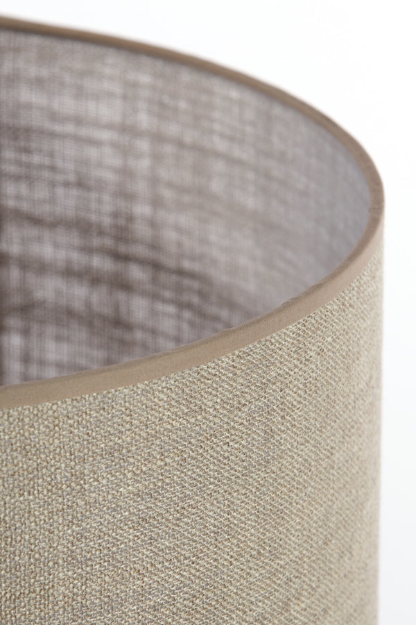 Elegant Beige Cylindrical Lampshade 40x40x30 cm
