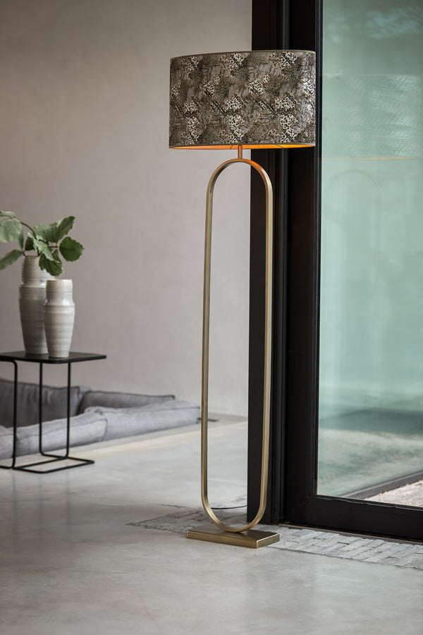 Elegant Jamiri Light Gold Floor Lamp - 30x15x142 cm