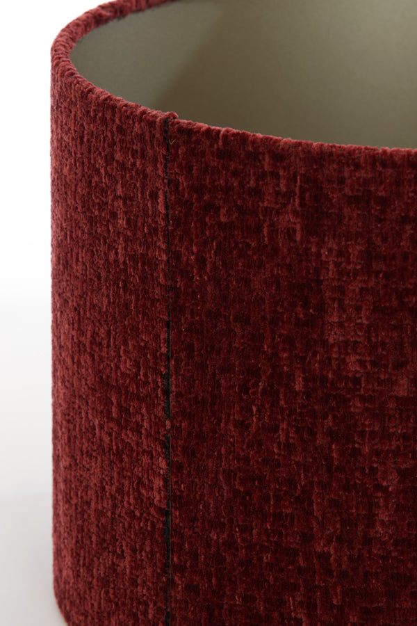 Deep Ruby Red Cylindrical Shade 50-50-38 cm