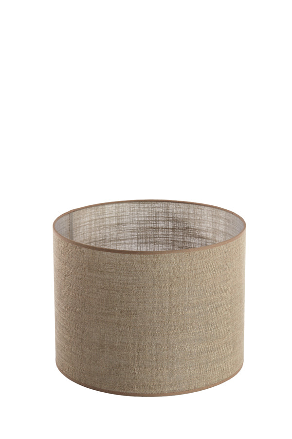 Elegant Beige Cylindrical Lampshade 40x40x30 cm