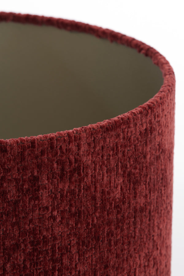 Deep Ruby Red Cylindrical Shade 50-50-38 cm