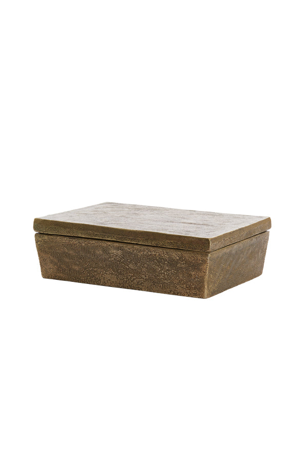 Antique Bronze Lina Decorative Box 37x27x11 cm