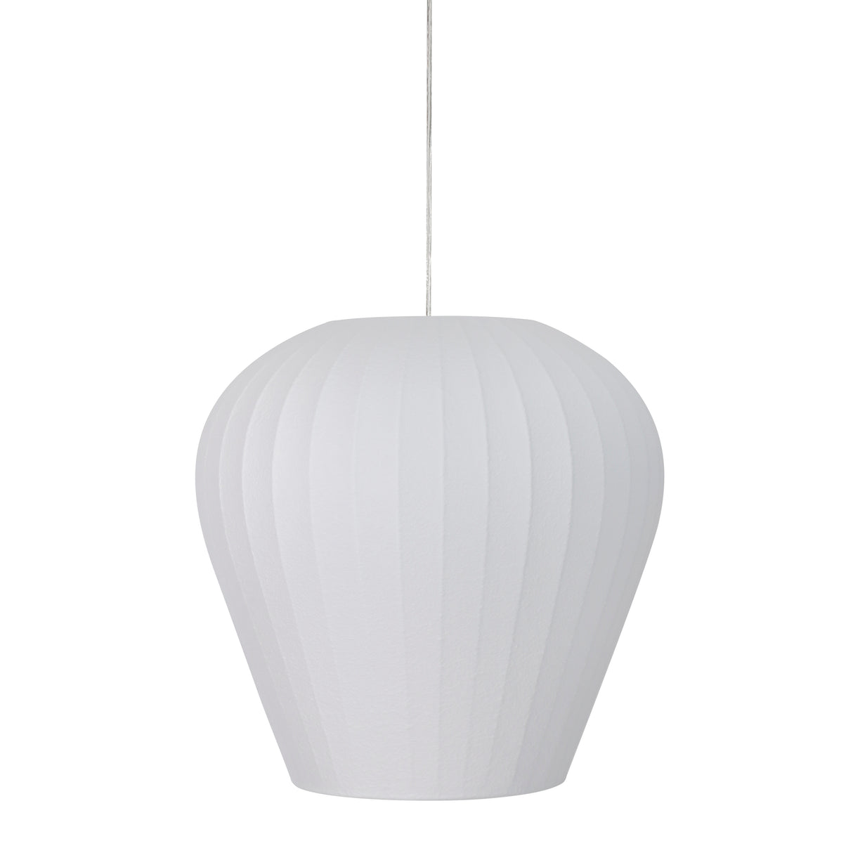 Elegant White Pendant Light - 30x30 cm