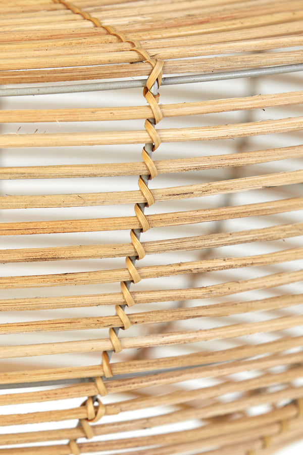 Milan Natural Rattan Hanging Lamp Ø60x25 cm