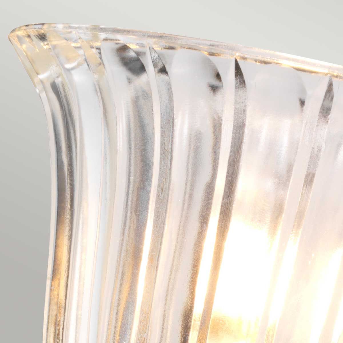 Austen Collection: Classic Brass Wall Sconce with LED Light