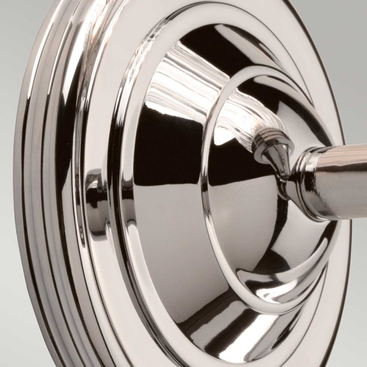 Austen Vintage Style Polished Nickel Wall Light for Elegant Bathrooms