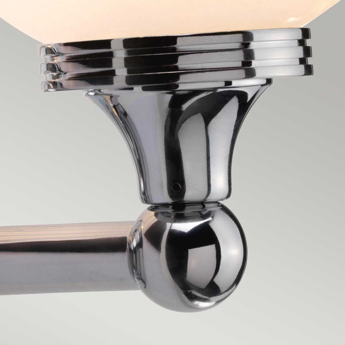 Austen Classic Bathroom Wall Light with Polished Chrome Finish