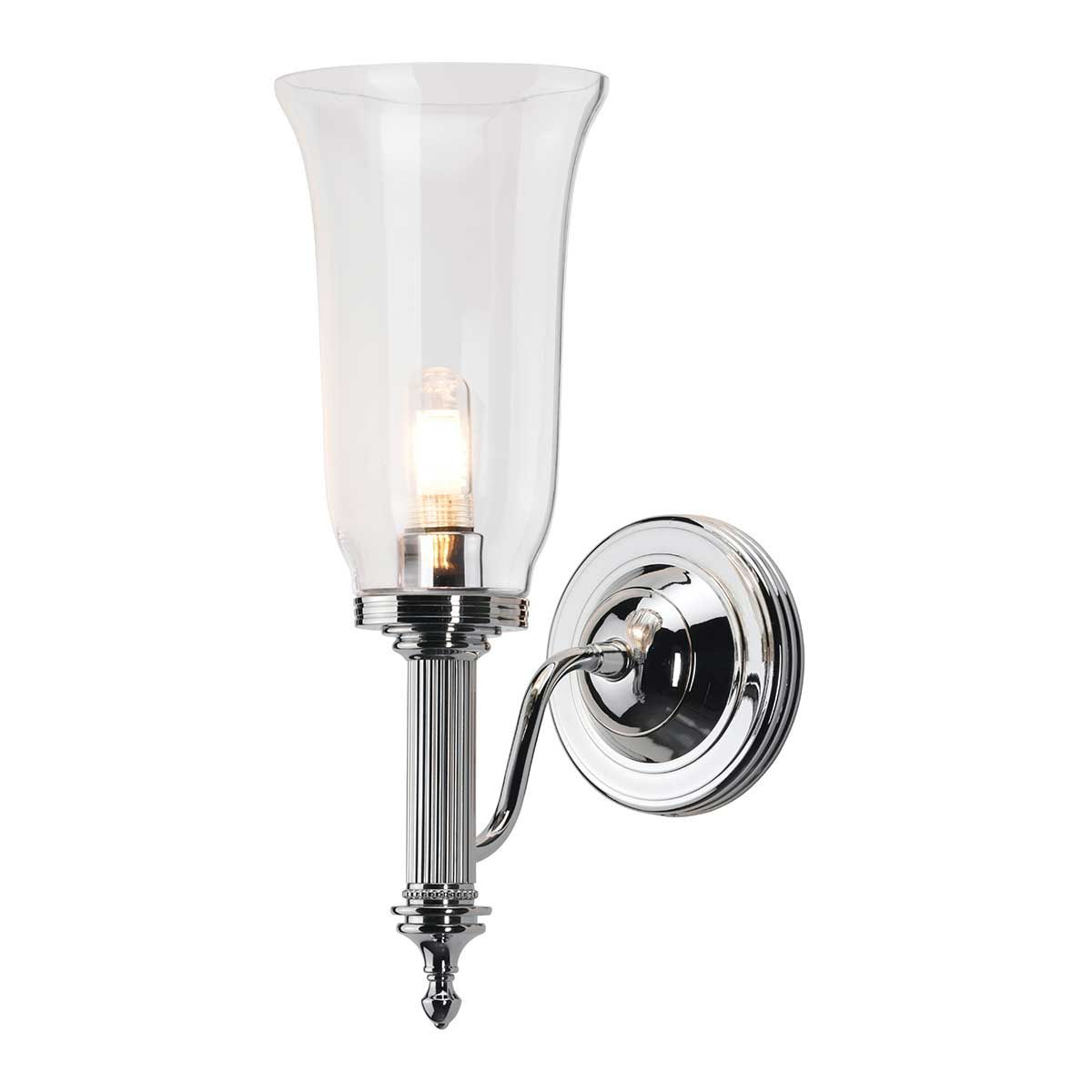 Carroll Collection Polished Chrome Wall Sconce