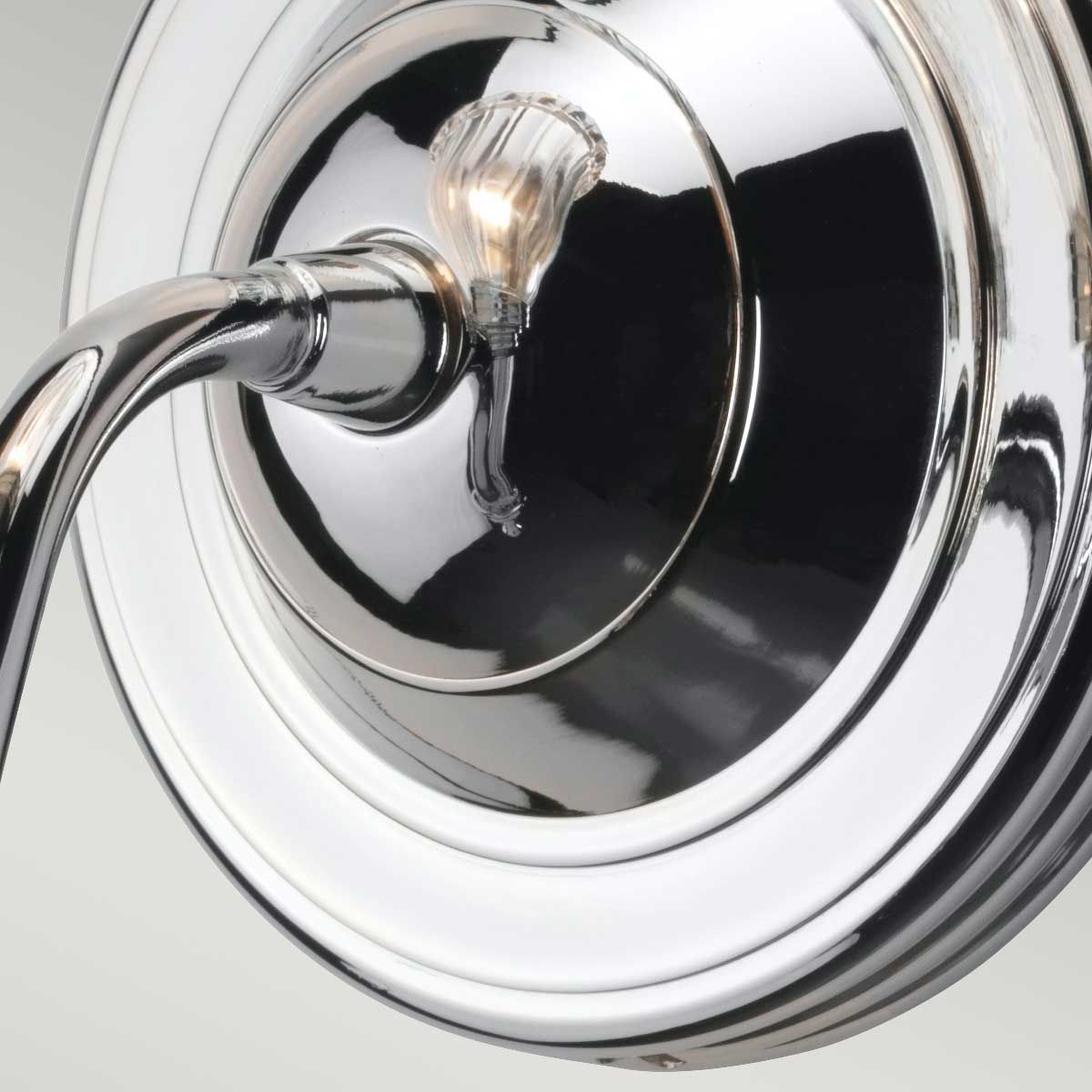 Carroll Collection Polished Chrome Wall Sconce