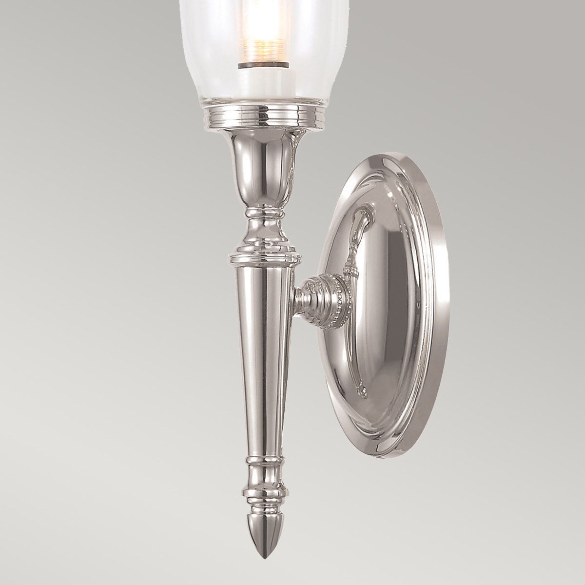 Dryden 1 Light Wall Light Polished Nickel