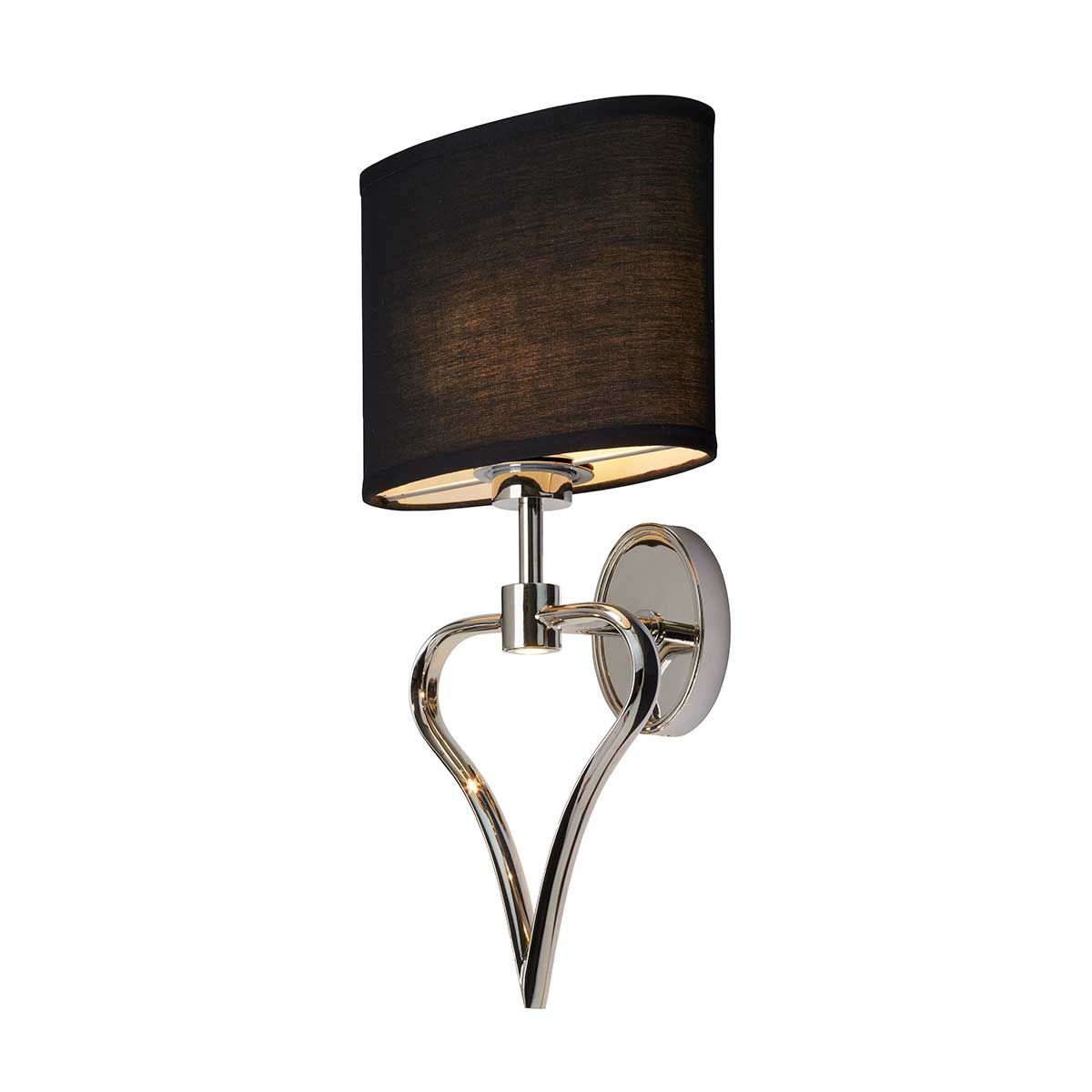 Falmouth Chrome Duo Light Romantic Wall Sconce