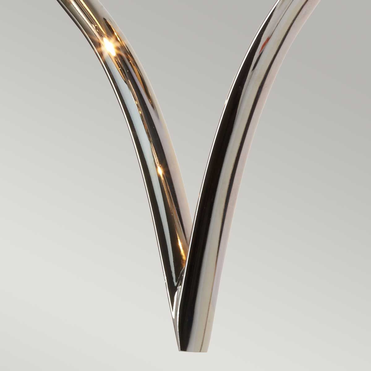 Falmouth Chrome Duo Light Romantic Wall Sconce