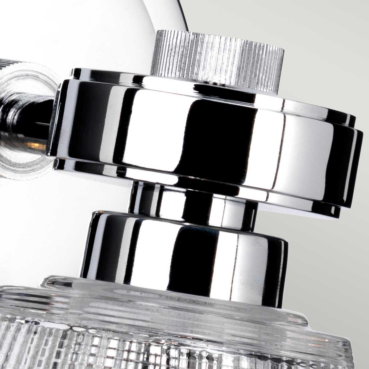 Gunnislake Adjustable Wall Light in Polished Chrome - IP44 Rated