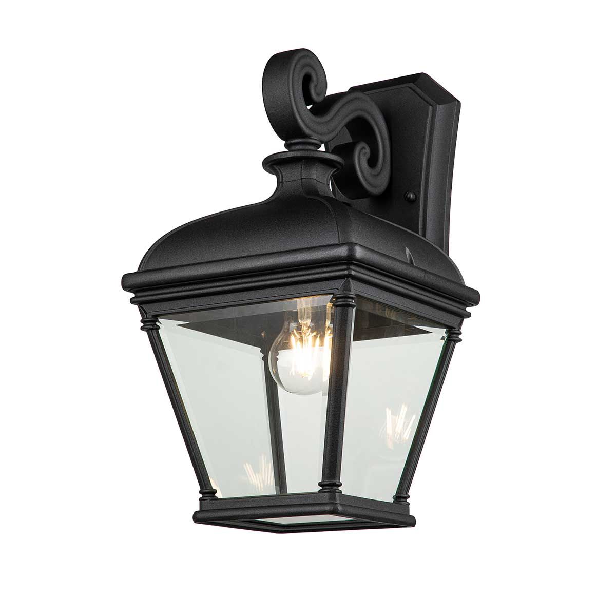 Bayview Classic Black Outdoor Wall Lantern