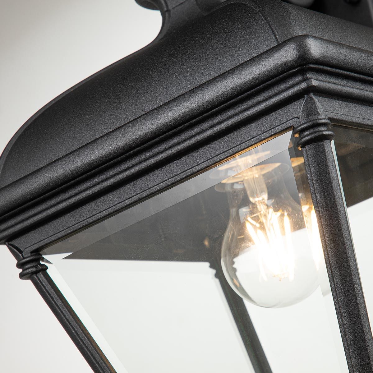 Bayview Classic Black Outdoor Wall Lantern