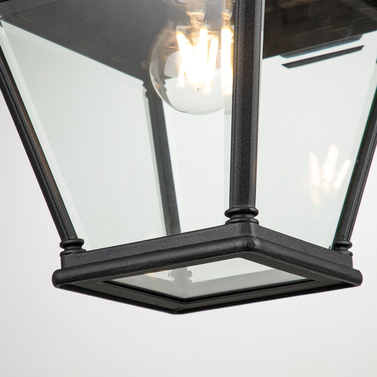 Bayview Classic Black Outdoor Wall Lantern