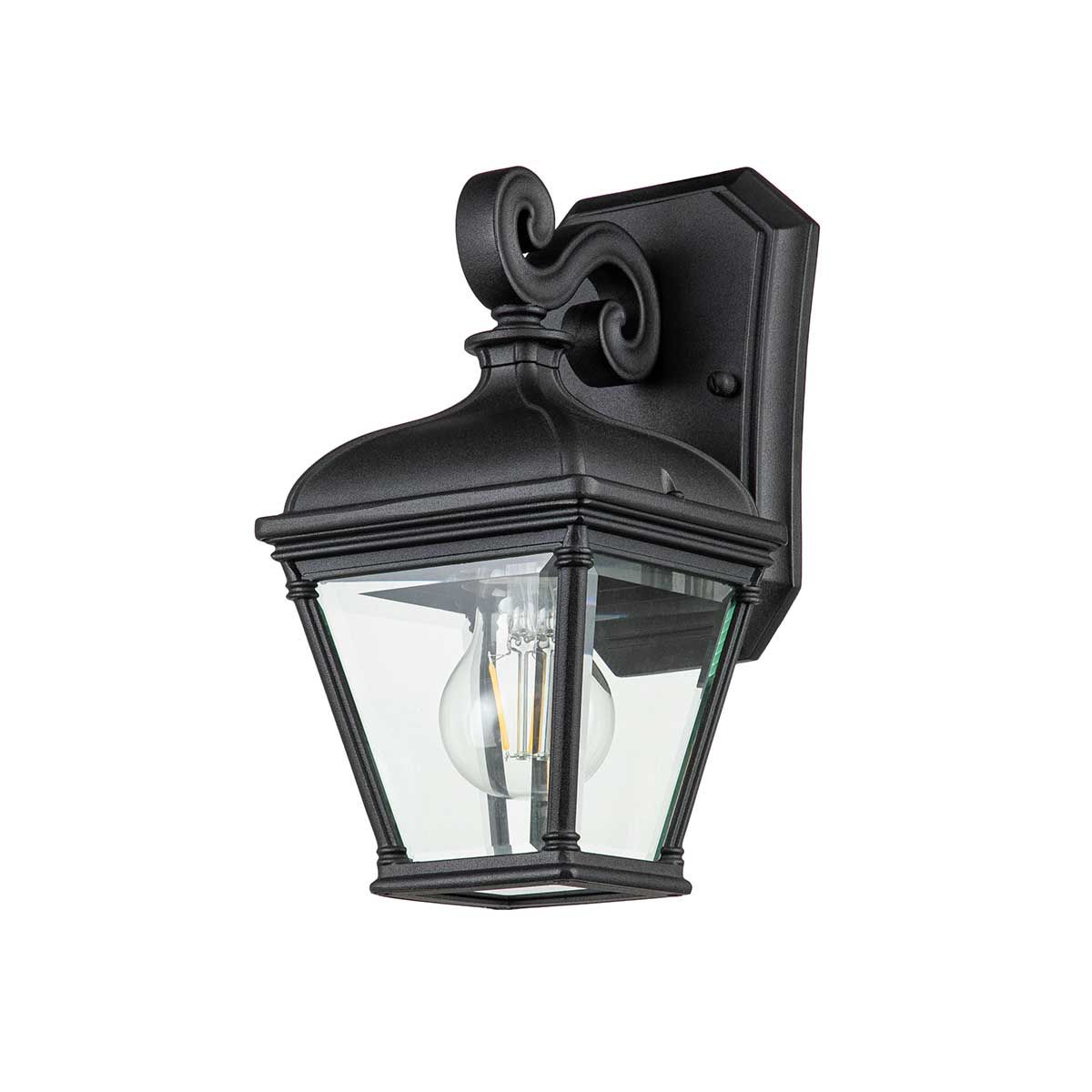 Bayview Classic Black Exterior Wall Lantern