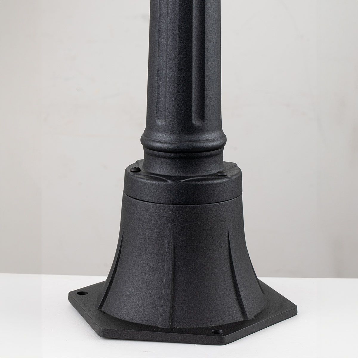 Bayview Black Elegance Exterior Pillar Lantern