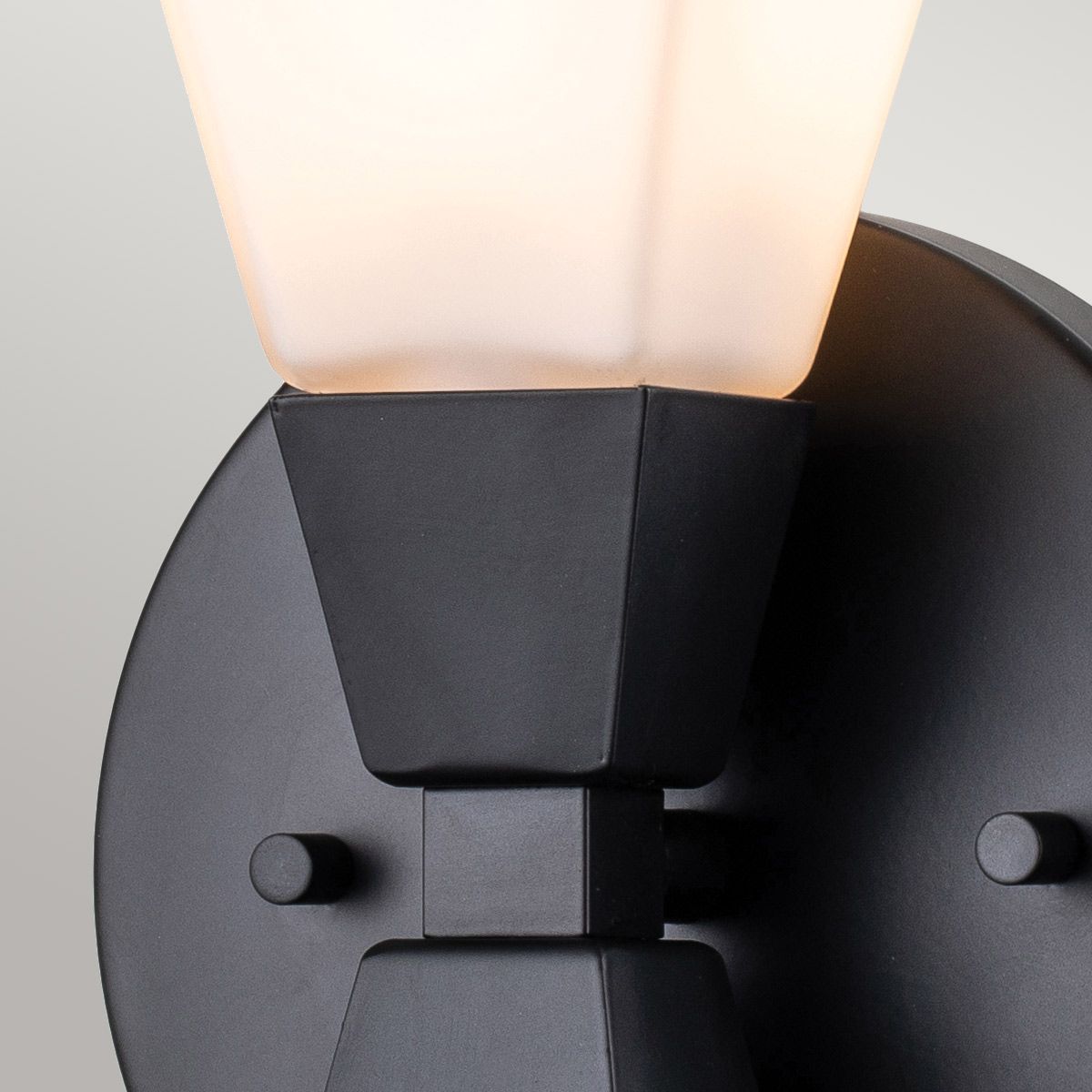 Bowtie 1lt Wall Light - Matte Black Matte Black
