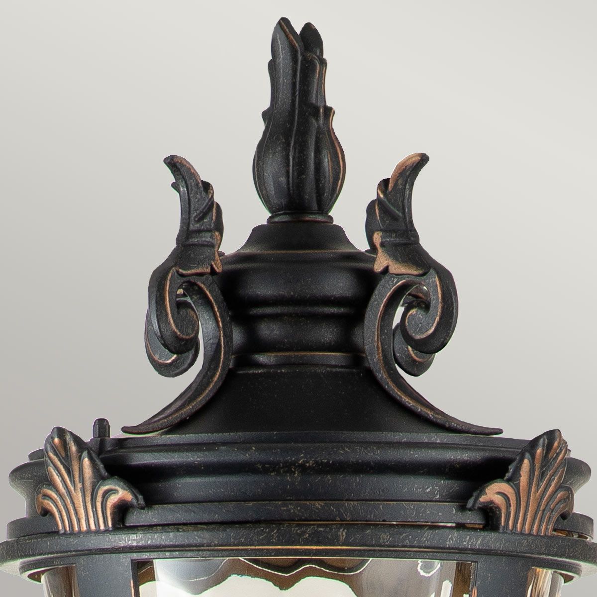 Medium Weathered Bronze Baltimore Pillar Lantern