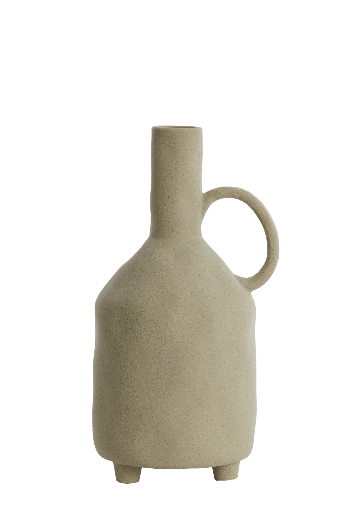 Contemporary Artisan Vase - Jonai Ceramics Matte Earth Tone