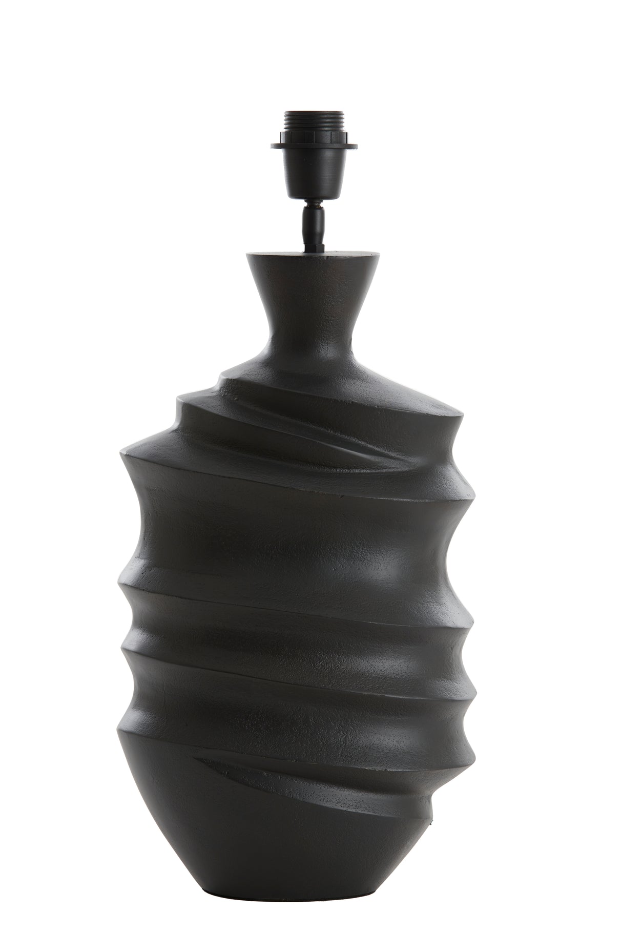 Matte Black Sharon Lamp Base 25x17x48 cm