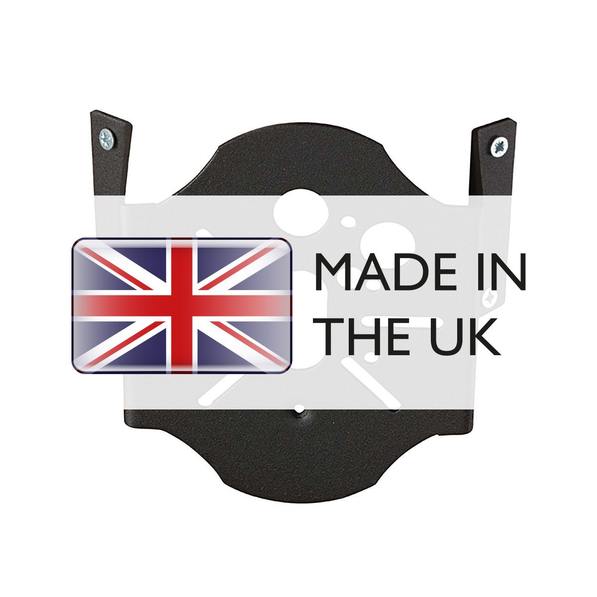 Sleek Black Corner Bracket for Outdoor Wall Lanterns