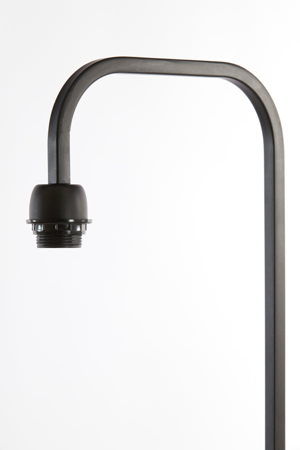 Elegant Matte Black Mareno Floor Lamp - 40x30x164 cm