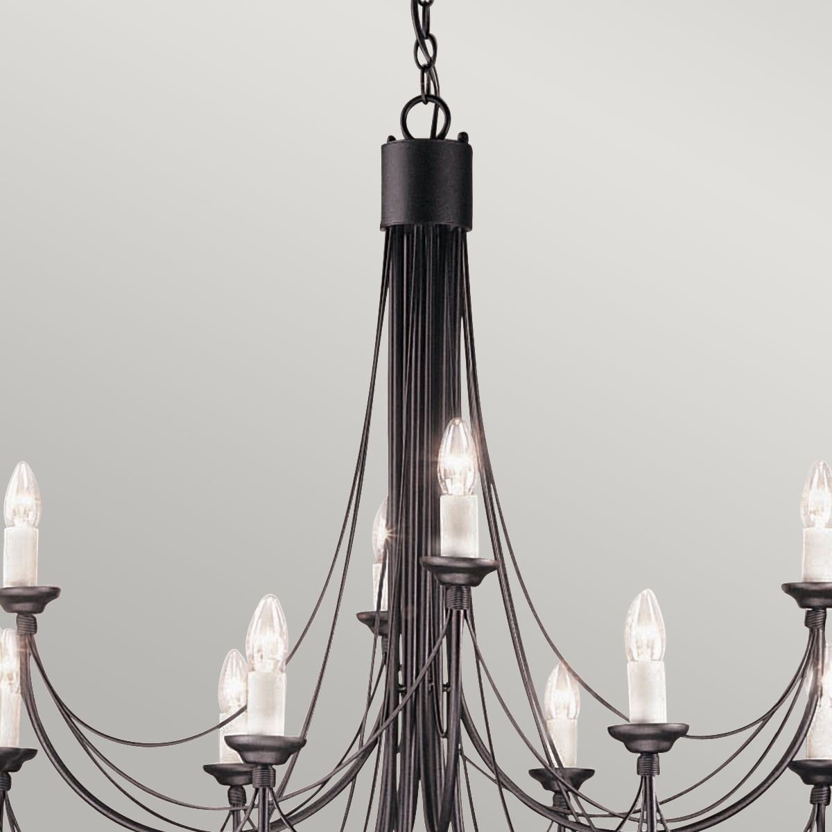 Carisbrooke 12-Light Gothic Candelabra Chandelier