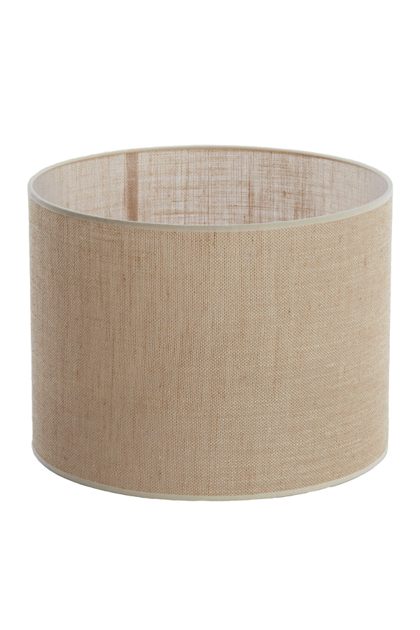 Golden Sand Linen Drum Shade 40-40-30 cm