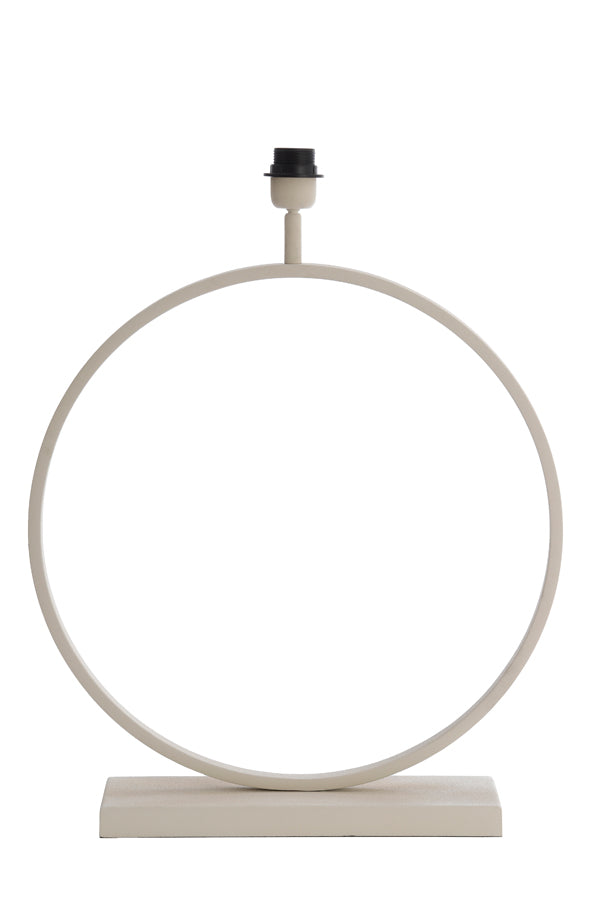Cream Liva Table Lamp Base - 50x15x59 cm