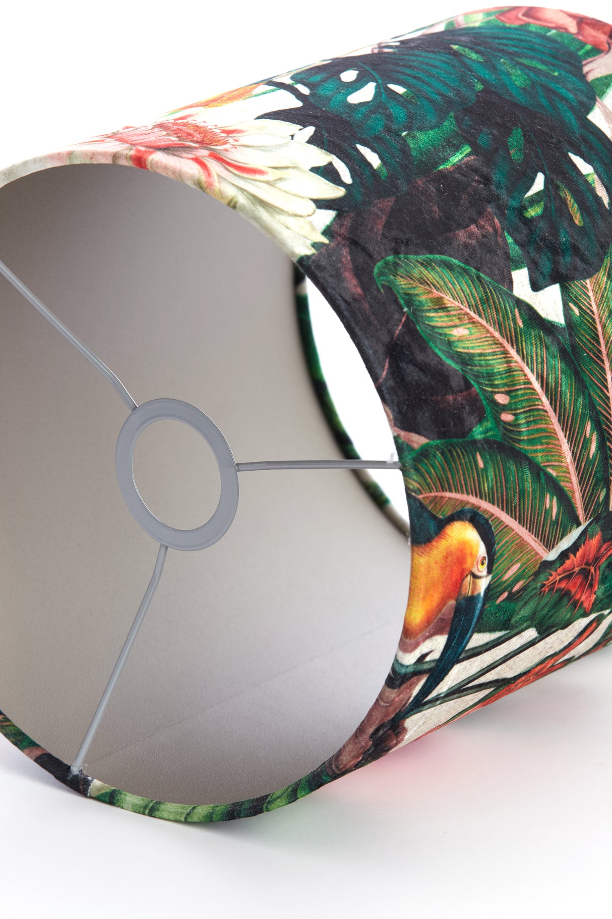 Emerald Dahlia Cylinder Shade 40x40x30 cm