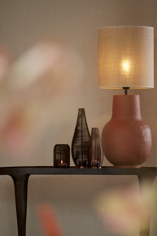 Sendai Sand 30-30-32 cm Cylinder Lampshade