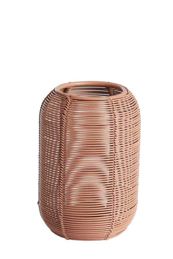 Coral Matte Tealight Holder 9x13 cm - Bianu Collection