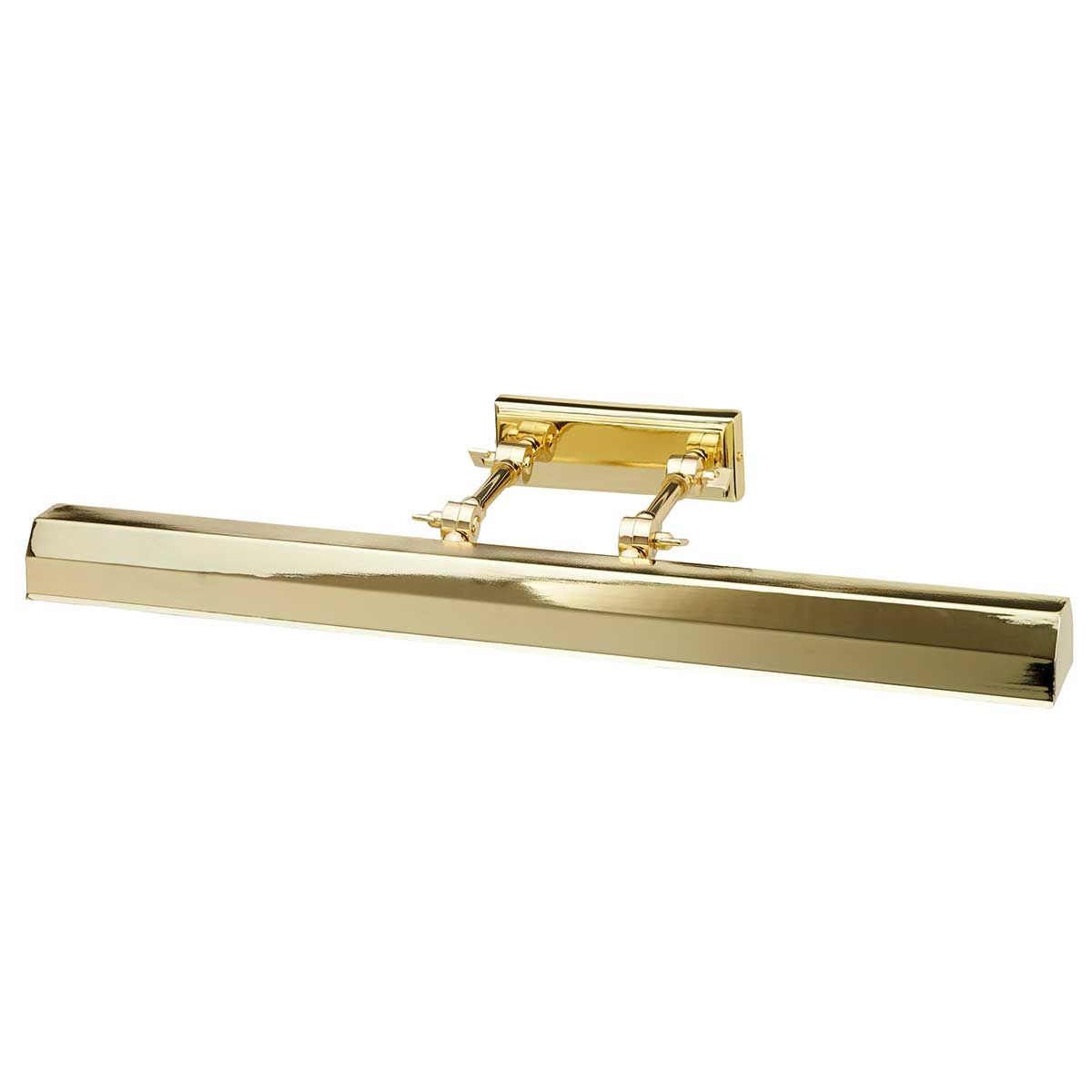 Chawton 4-Light Large Polished Brass Art Illumination Fixture, 65cm