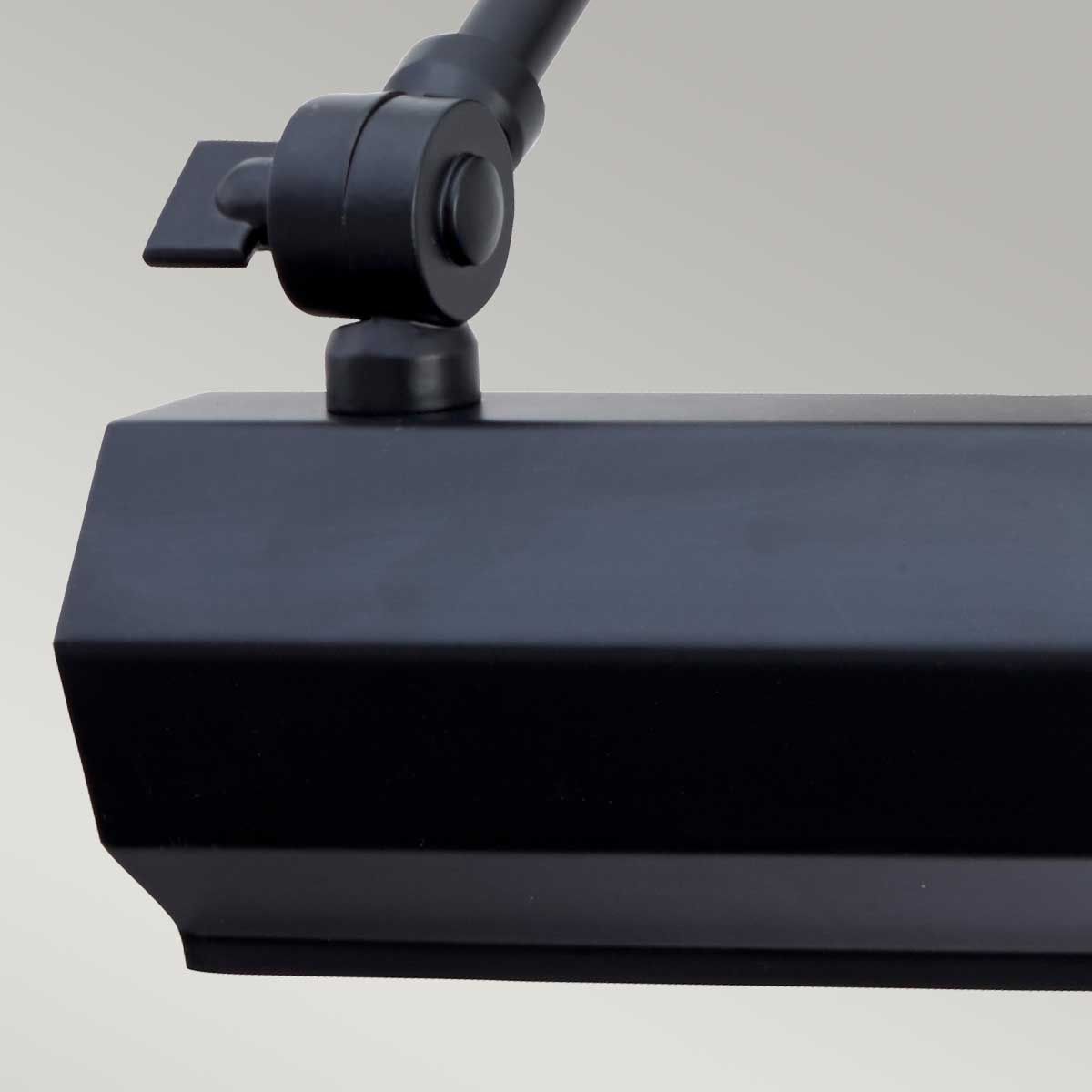 Chawton Black Small Mild Steel Picture Light, 18cm - 1 Light