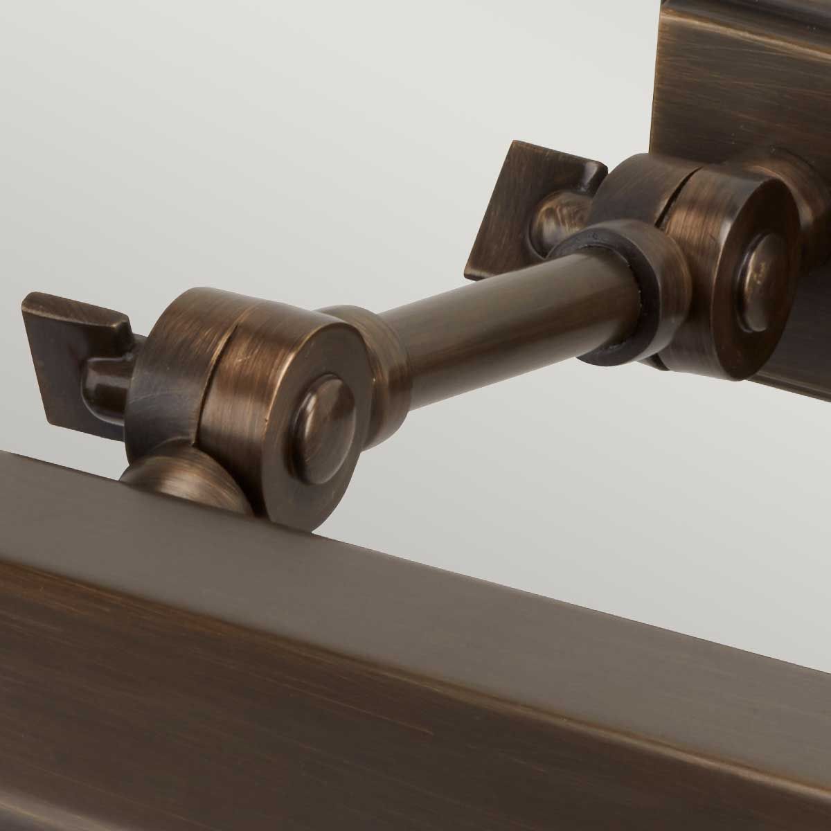 Chawton Compact Single Light Dark Bronze Picture Light, 18cm