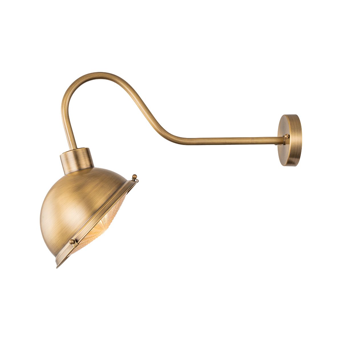 Chiswick 1Lt Brass Sign Light Antique Brass
