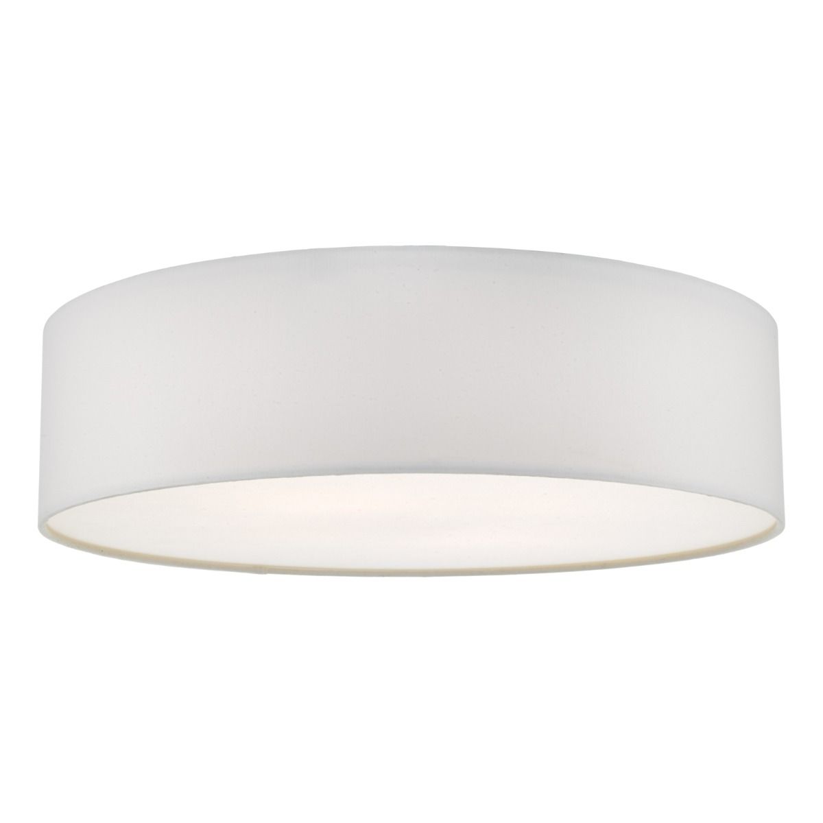 Cierro 4 Light Flush Ivory 60cm