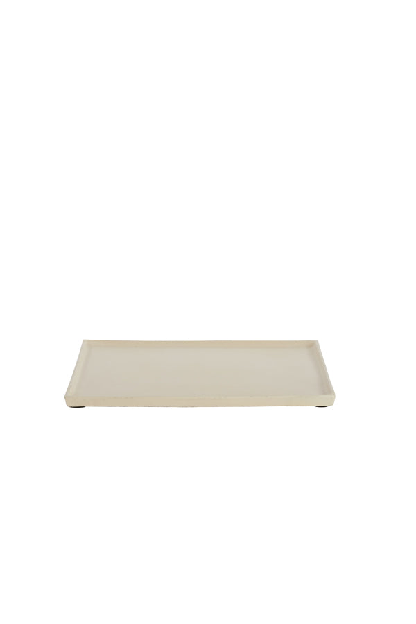 Culinary Plate Square Cream 29.5x29.5x1.5 cm