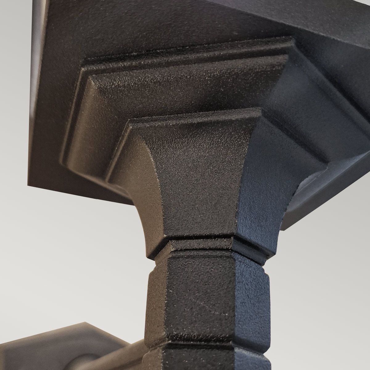 Black Chapel Wall Lantern - Timeless Outdoor Lighting Fixture