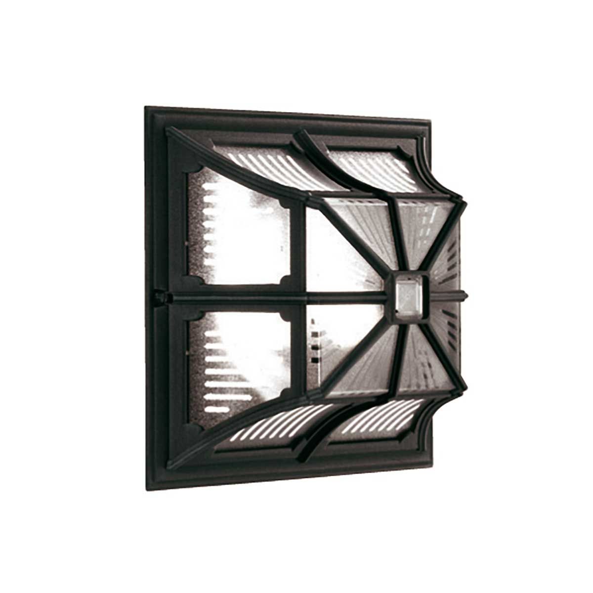 Chapel Black Flush Mount Ceiling Lantern